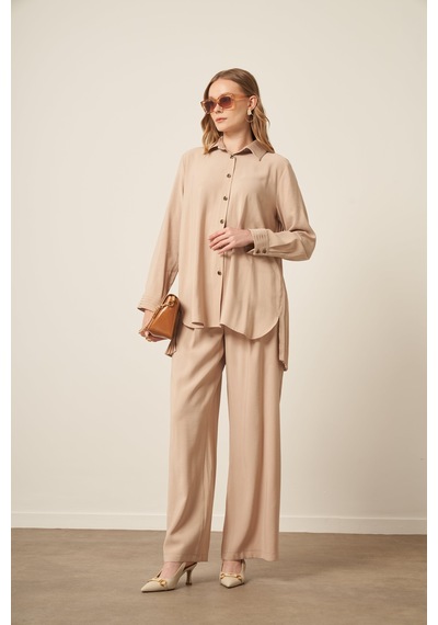 Ftz Women Kadın Kupra Takım Beige 31124 Beige