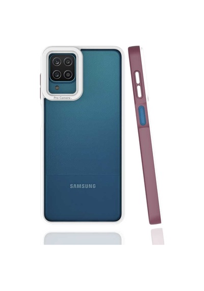 Zore Galaxy A12 Kılıf Nvth Mima Kapak - Siyah
