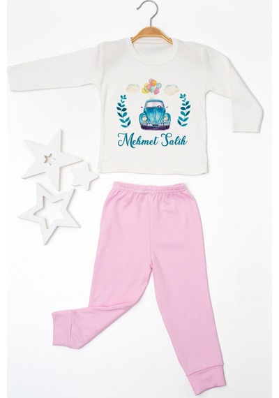 Pia Baby İsimli Erkek Çocuk Pijama Takımı %100 Pamuk Penye İsme Özel Baskılı Kişiselleştirilebilir Pijama Seti 20788p14pi Krem Pia Baby İsimli Erkek Çocuk Pijama Takımı %100 Pamuk Penye İsme Özel Baskılı Kişiselleştirilebilir Pijama Seti 20788p14pi Krem