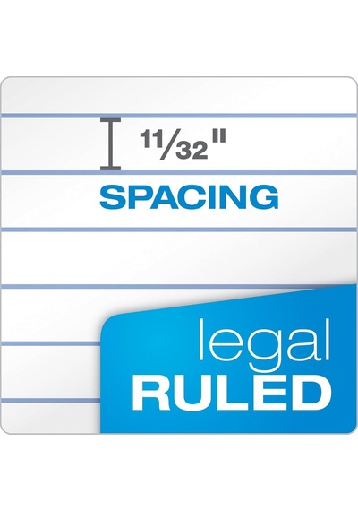 Tops 8,5 X 11 Yasal Ped, 12'li Paket, The Legal Pad Markası, Geniş Çizgili, Beyaz Kağıt, Yazı Defteri Başına 50 Çok Renkli Tops 8,5 X 11 Yasal Ped, 12'li Paket, The Legal Pad Markası, Geniş Çizgili, Beyaz Kağıt, Yazı Defteri Başına 50 Çok Renkli