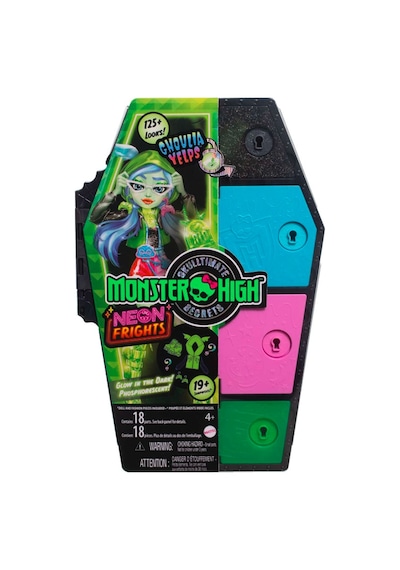 Monster High Neon Frights Bebekler - Ghoulia HNF81
