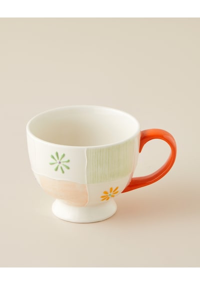 English Home Patchie Stoneware Kupa 390 Ml Renkli