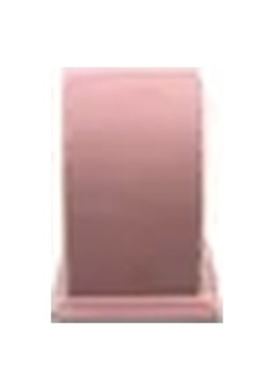 Süet Kumaş Pembe Renk Ayaklı 9/7 Cm Küpe Sergileme Dekoru Çok Renkli