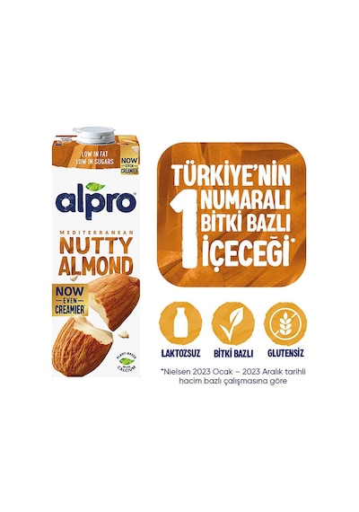 Alpro Badem Sütü 1 L
