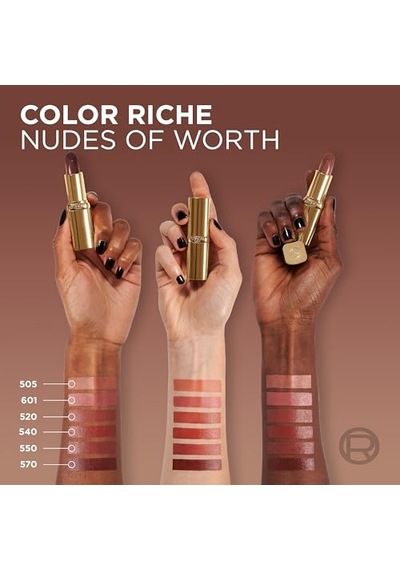 L'oreal Paris Color Riche Saten Bitişli Ruj - 601 Worth It 00