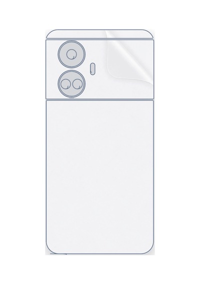 Schitec Realme Gt5 240w Uyumlu Arka Yüzey Hidrojel Koruyucu Film