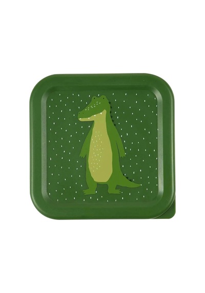 Trixie Unisex Çocuk Mr. Alligator 3lü Atıştırmalık Kabı 05-199 Yeşil