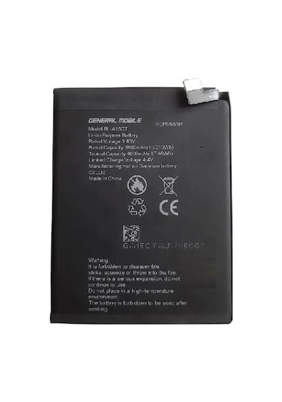 General Mobile Gm20 Pro İle Uyumlu A+ Kalite Pil Batarya