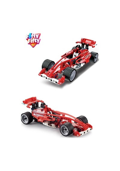 Cada Çek Bırak F1 Yarış Arabası 144 Parça Araba Yapım Seti Blok Araba -ffc52016w-144p