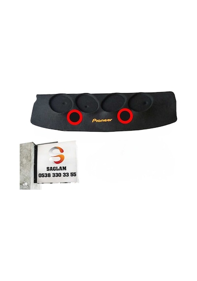 Elyaflı Tofaş Serçe Pandizot Polyesterli Kabartmalı 2 Port 4 Oval 2x10