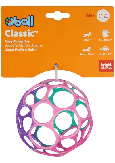 Bright Starts Oball Klasik Top Pink Purple