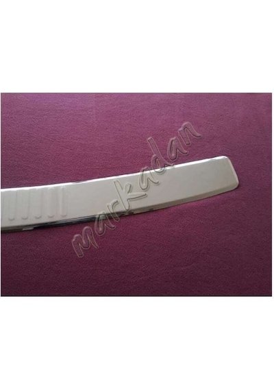 Woc Chrome Vw Caddy Krom Arka Tampon Eşiği 2004 2014 Paslanmaz Çe