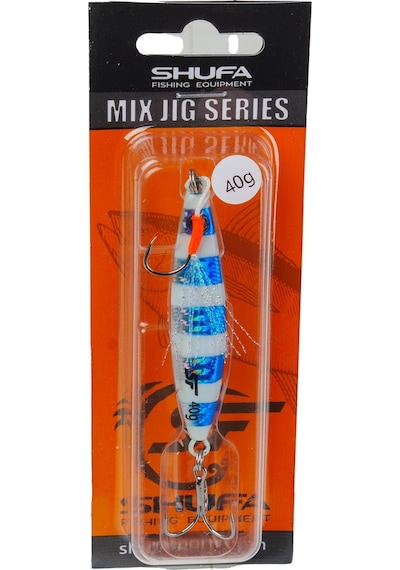 Shufa Jig Series 40 Gr Jig Yem Blue Zebra Glow