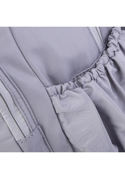 Nas Bag Büyük Boy Unisex Hafif Ve Su Geçirmez Çok Gözlü Sırt Çantası Gri