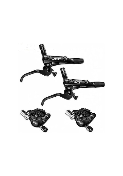 Shimano Deore Xt M8100 Ön+arka Hidrolik Fren Takımı Soğutucu Balatalı Ön Arka Set Fren Takımı