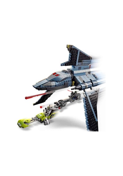 LEGO Star Wars The Bad Batch Saldırı Gemisi 75314 Oyuncak Yapım Seti 969 Parça