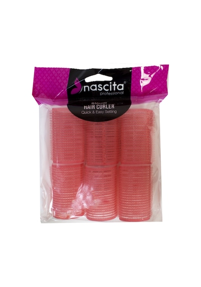 Nascita 36 X 63 Mm Cırtlı Bigudi Seti 6'lı Nasbıgudı053 Pembe
