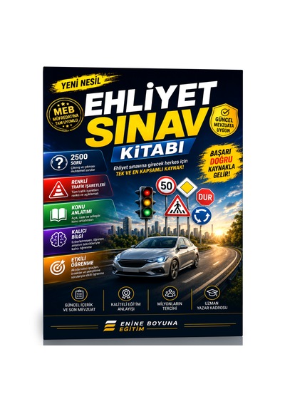 Yeni Nesil Ehliyet Sınav Kitabı