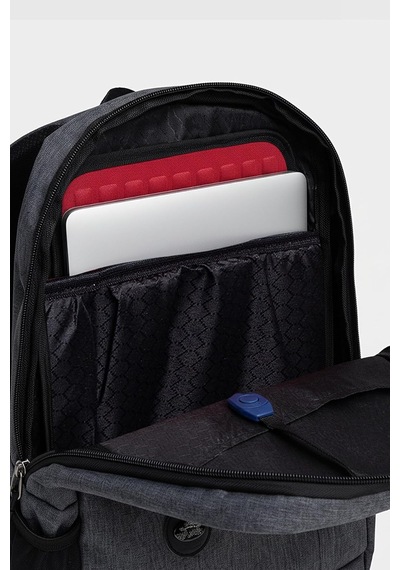 Mypolo Premium 15.6 Slim Laptop Sırt Çantası, Günlük Sırt Çantası, Orta Boy, Unisex, Darbe Emici Eva Korumalı, Su İtici Kumaş