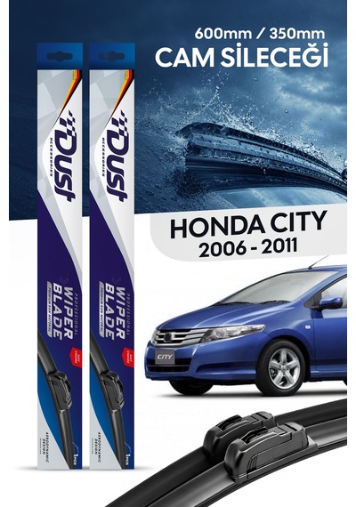 Honda City Silecek Takımı 2006-2011 Uyumlu 600mm/350mm