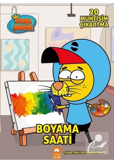 Boyama Saati / Çıkartmalı Boyama Kitabı / Kolektif