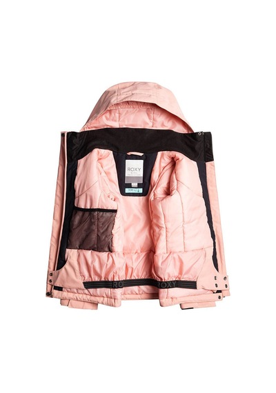 Roxy Kız Çocuk Snowboard Ceketi Galaxy Girl Jk Pembe Pudra Pudra