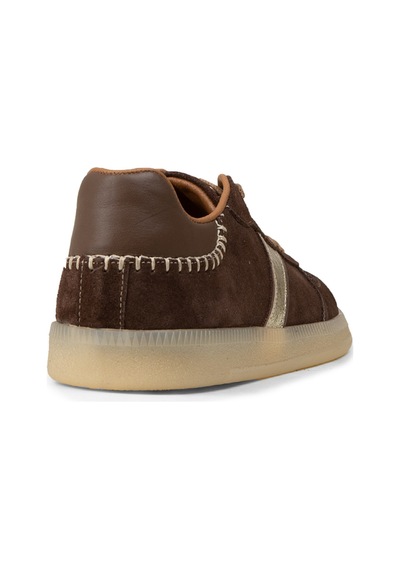 Deery Kadın Hakiki Süet Kahverengi Sneaker Ayakkabı - R2603zkhvc01 Kahverengi