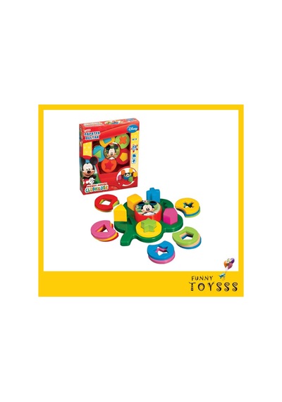 Mickey Mouse Papatya Bul Tak Oyun Seti Eğitici Eğlenceli