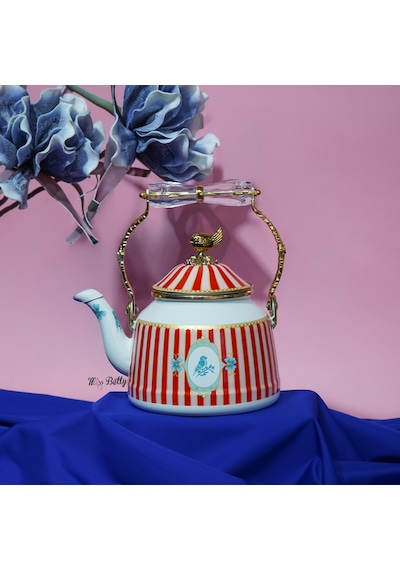 Bellisima Emaye Kettle Demlik 2,5 Lt Pembe