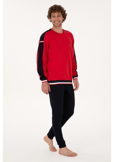 U.s. Polo Assn. Erkek Kırmızı Pijama Takım 50318592-vr030 Kırmızı