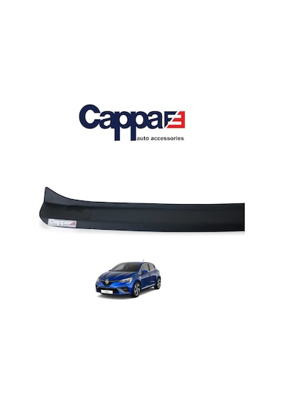 Cappafe Renault Clio 5 Arka Tampon Eşiği Koruma Mat Siyah 2020-› N11.21403