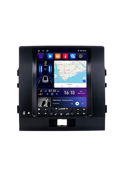Toyota Land Cruiser 2008-2015 Tesla Android Multimedya Carplay Android Auto 8gb Ram 128gb 9.7''