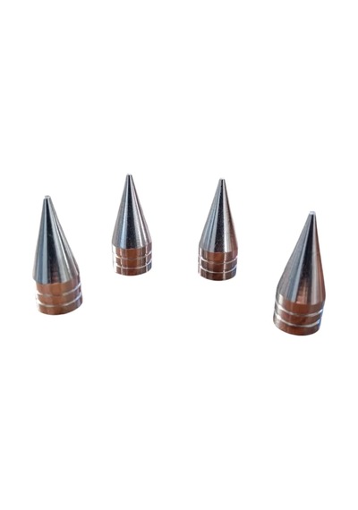 Home Alüminyum Sivri Sibop Kapağı Krom I 4'lü 32mm