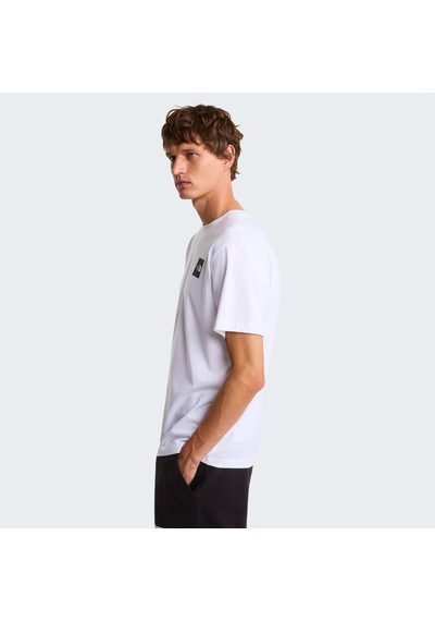 The North Face M Evolution Box Half Dome Regular Short Erkek T-shirt-32579 Beyaz