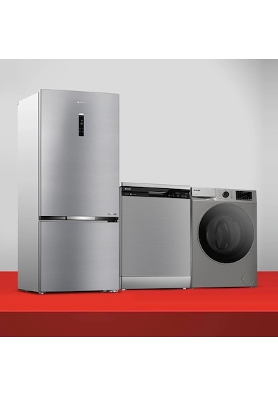 Arçelik 278550 EI Fit - A 811 i - 10120 MXS Gri Xl Çeyiz Paketi