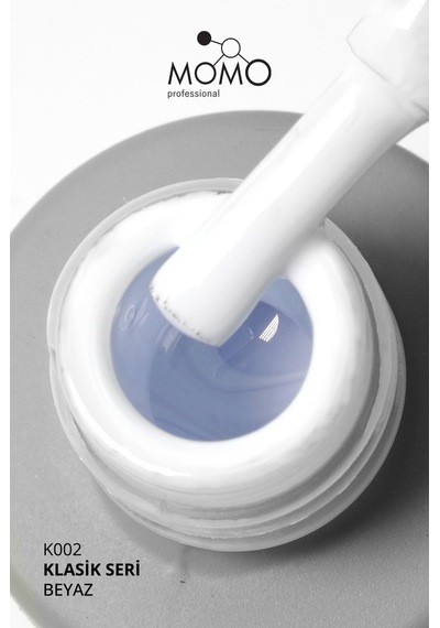 Momo Professional Kalıcı Oje K002 Kireç Beyazı 4 Ml
