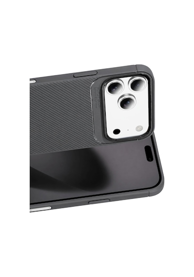 Apple İphone 18 Pro Auto Focus Karbon Kapak - Gri