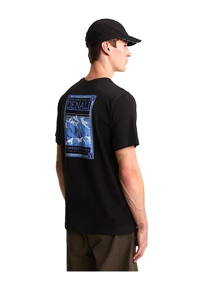 The North Face Regular Graphic Erkek Siyah Outdoor T-shirt Nf0a8guwjk31