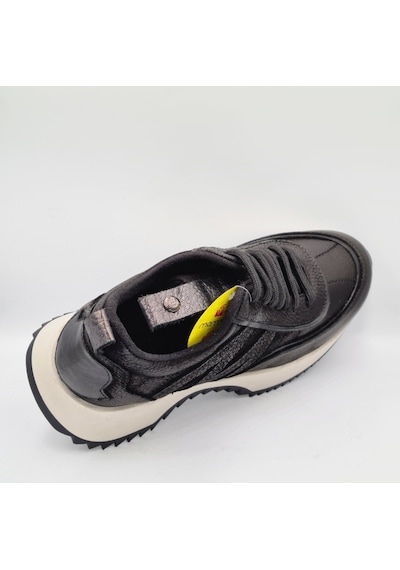 Mammamia D25ka-3700 Siyah Nubuk Siyah Faber Hakiki Deri Kadın Günlük Sneaker Ayakkabı Siyah Mammamia D25ka-3700 Siyah Nubuk Siyah Faber Hakiki Deri Kadın Günlük Sneaker Ayakkabı Siyah