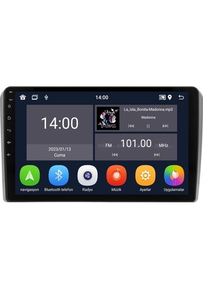 Ford Transit Android Multimedya Sistemi 2006-2011 8+256 Gb Teyp Yazılımsal 9"