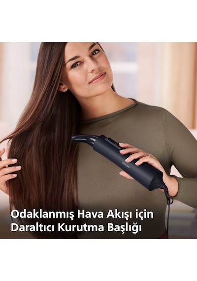 Philips Saç Şekillendirme Ve Kurutma Seti BHA530/00,Argan Yağı Seramik Kaplama, 5 Aparat,3 Isı Ve Hız Ayarı