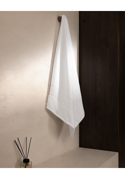 Celine %100 Pamuk Banyo Havlusu - Beyaz - 70x140 Cm 8684427342503 Çok Renkli