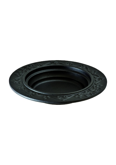 Lava Döküm Oval Döner Sos Tabağı. Ölçü Ø18cm.