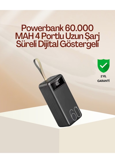 Tüm Cihazlara Uyumlu Çoklu Çıkışlı Powerbank