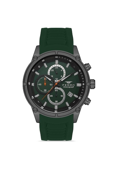 Quartz Silikon Yeşil 45 Mm Fonksiyonları Aktif Erkek Kol Saati