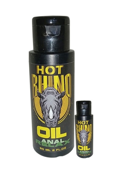 Hotrhino Analoil 2 Adet 60 Ml Kadın&erkek Analrelax Masaj Yağı