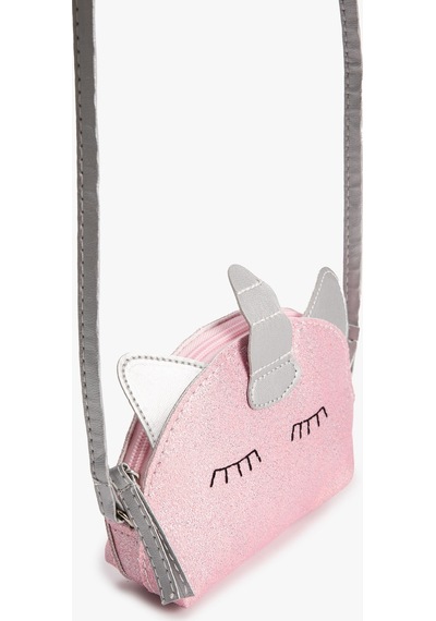 Koton Unicorn Çanta Çapraz Askılı Simli Pembe 3skg30011aa 3SKG30011AA909 Pembe