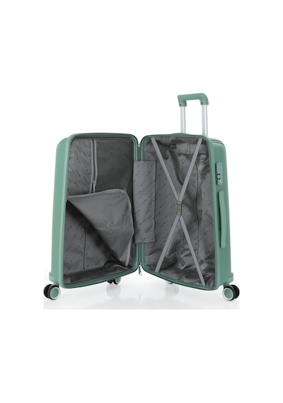Mçs Polipropilen 3lü Valiz Seti Orta & Kabin & Makyaj V305 S21yy1000079-set 10426 Su Yeşili
