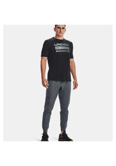 Under Armour Team Issue Wordmark Erkek Siyah Tişört Siyah