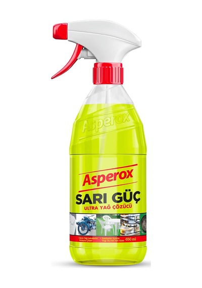Sarı Güç Yağ Çözücü Sprey 650 Ml 0